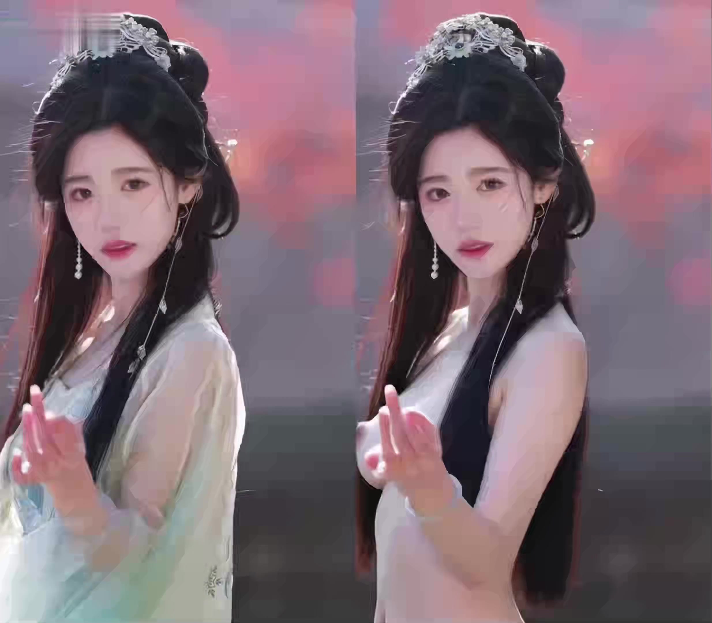 AI魔改 网红花碎花 角色扮演