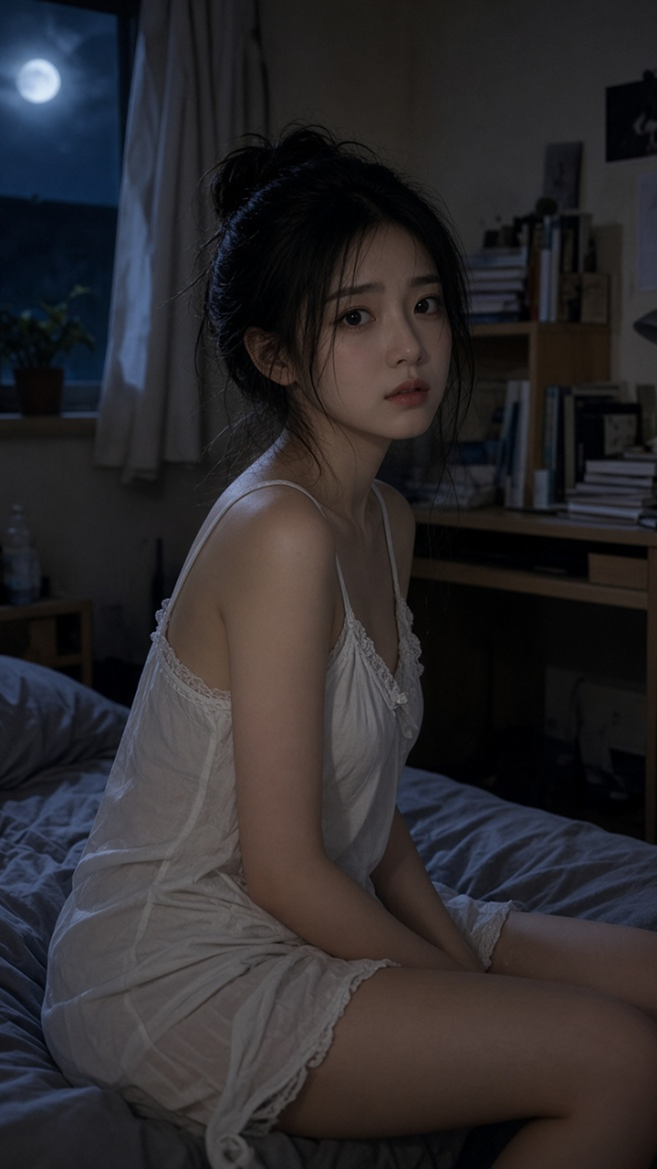 深夜潜入女大学生宿舍